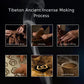 Fortune & Harmony Burner Set (Includes Incense Slices) - Feng Shui Lotus Pedestal