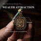 Wealth Blessing – Handwoven Tibetan Zashi Lhamo Wood Carving Necklace