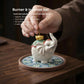 Wealth & Prosperity Burner Set (Includes Incense Sticks) - White Elephant Fortune Incense Holder & Tray Set