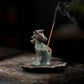 Manifestation & Momentum Burner Set (Includes Incense Sticks) - Wishful Foal Ceramic Horse