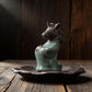 Manifestation & Momentum Burner Set (Includes Incense Sticks) - Wishful Foal Ceramic Horse