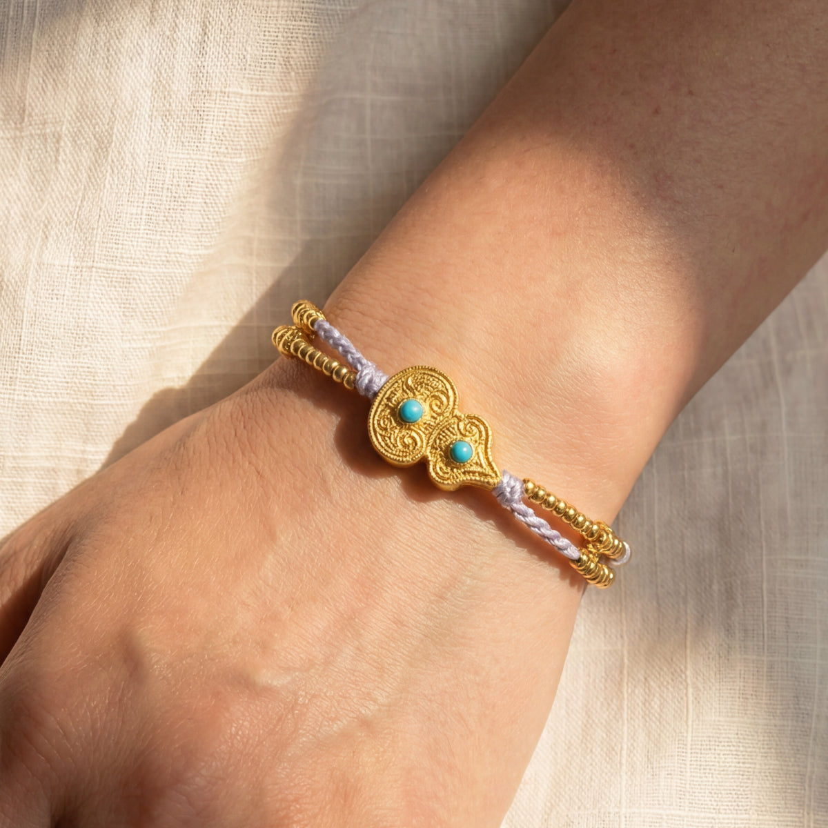Luck & Chance - Tibetan Gourd Bracelet