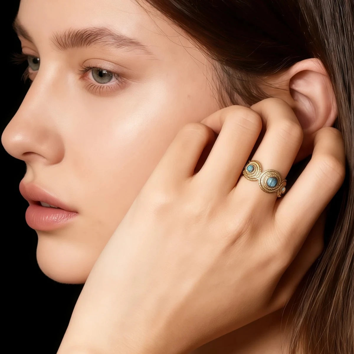 Protection & Peace – Tibetan Five Elements Ring