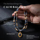 Calm Balance – Blue Stone Pearl Necklace