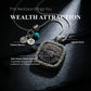 Wealth Attraction – Black Ebony Zaki Lhamo Tibetan Silver Necklace