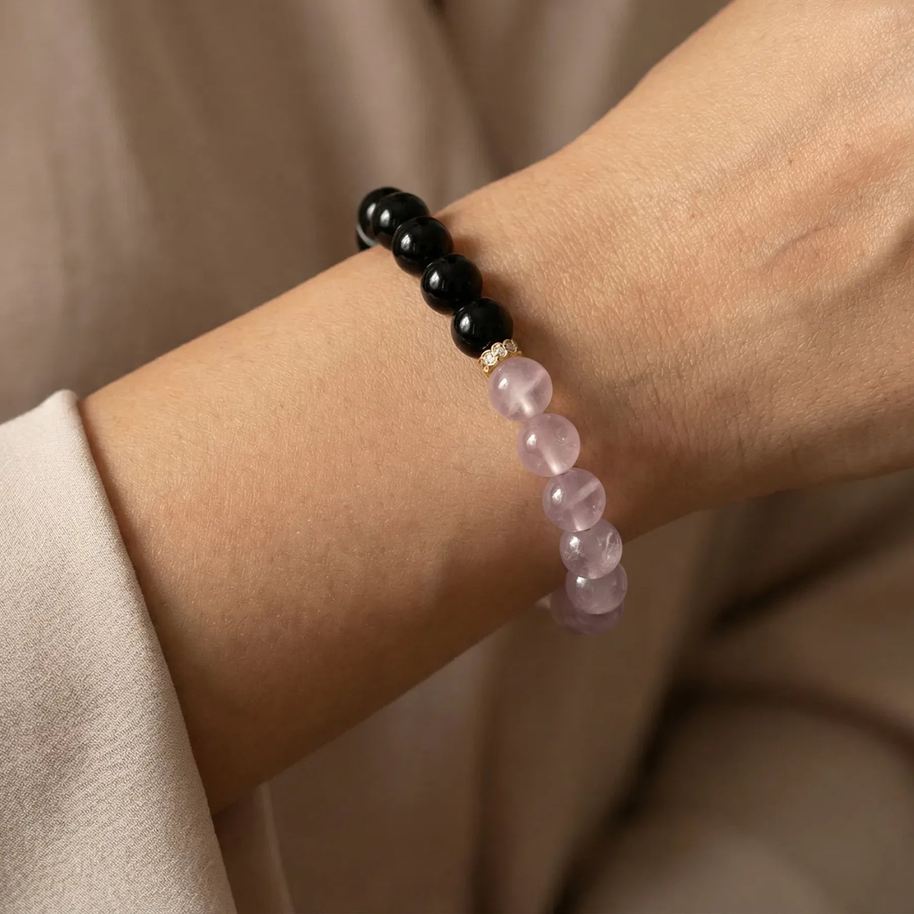 Intuition & Peace – Tibetan Dual Energy Bracelet