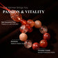 Vitality & Passion – Fire Element Red Crystal Pi Xiu Talisman Strap