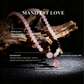 Healing & Love – Rose Quartz Amulet Bracelet