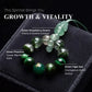 Prosperity & Vitality – Wood Element Green Crystal Pi Xiu Talisman Strap