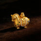 Wealth Attraction – Golden Zodiac Horse Fortune Necklace