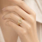 Wealth & Prosperity – Fortune Disc Adjustable Open Ring