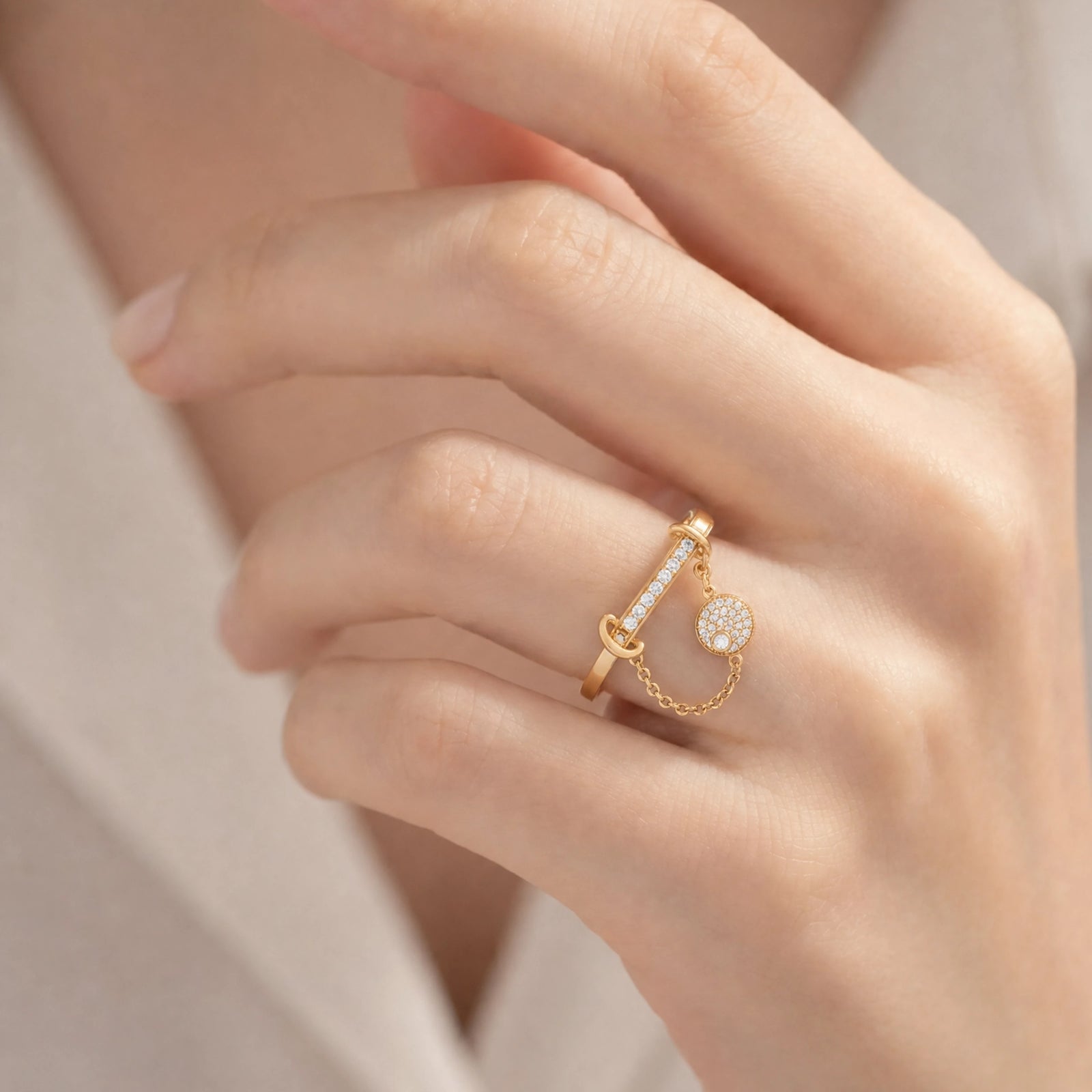 Wealth & Prosperity – Fortune Charm Adjustable Ring