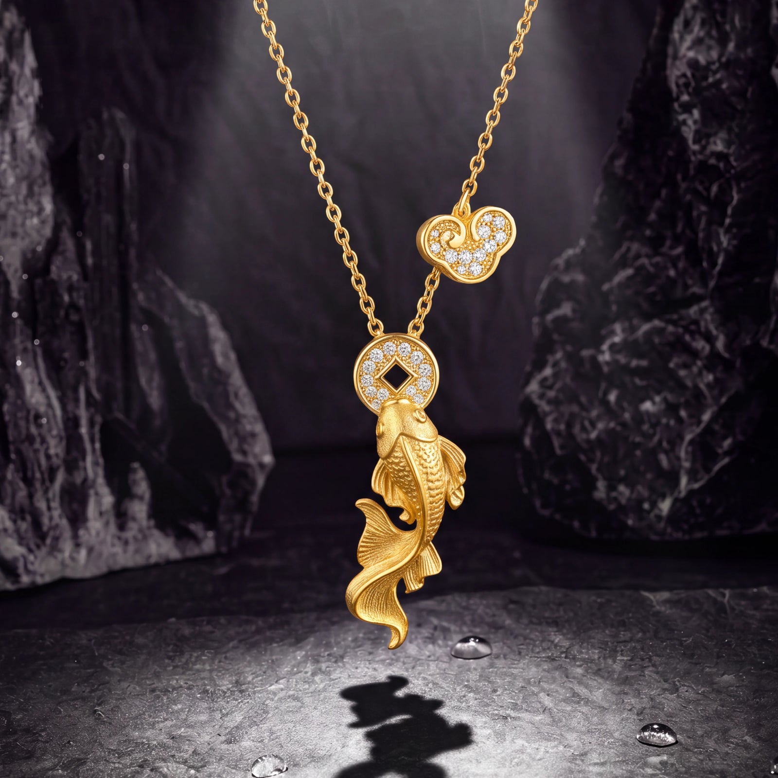 Success & Prosperity – Dream Chasing Koi Necklace