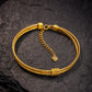 Abundance Flow – Chinese Coiling Ice Sparkle Cuff Bracelet