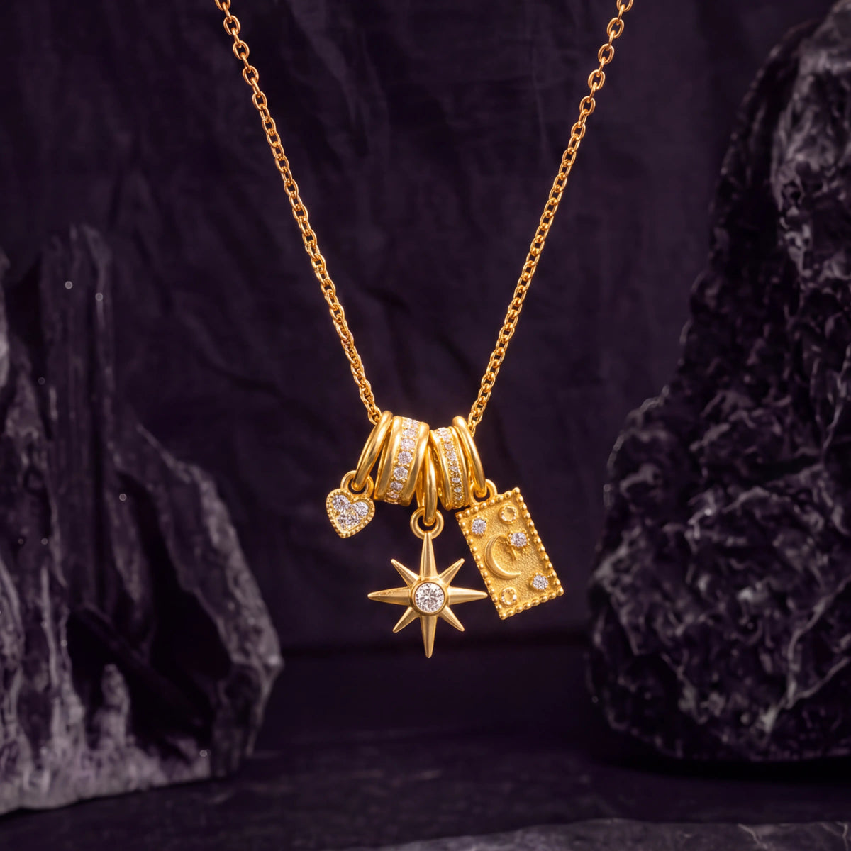 Guidance & Dreams – Celestial Myth Necklace