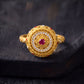 Wealth & Success – Golden Fortune Rotating Floral Open Ring