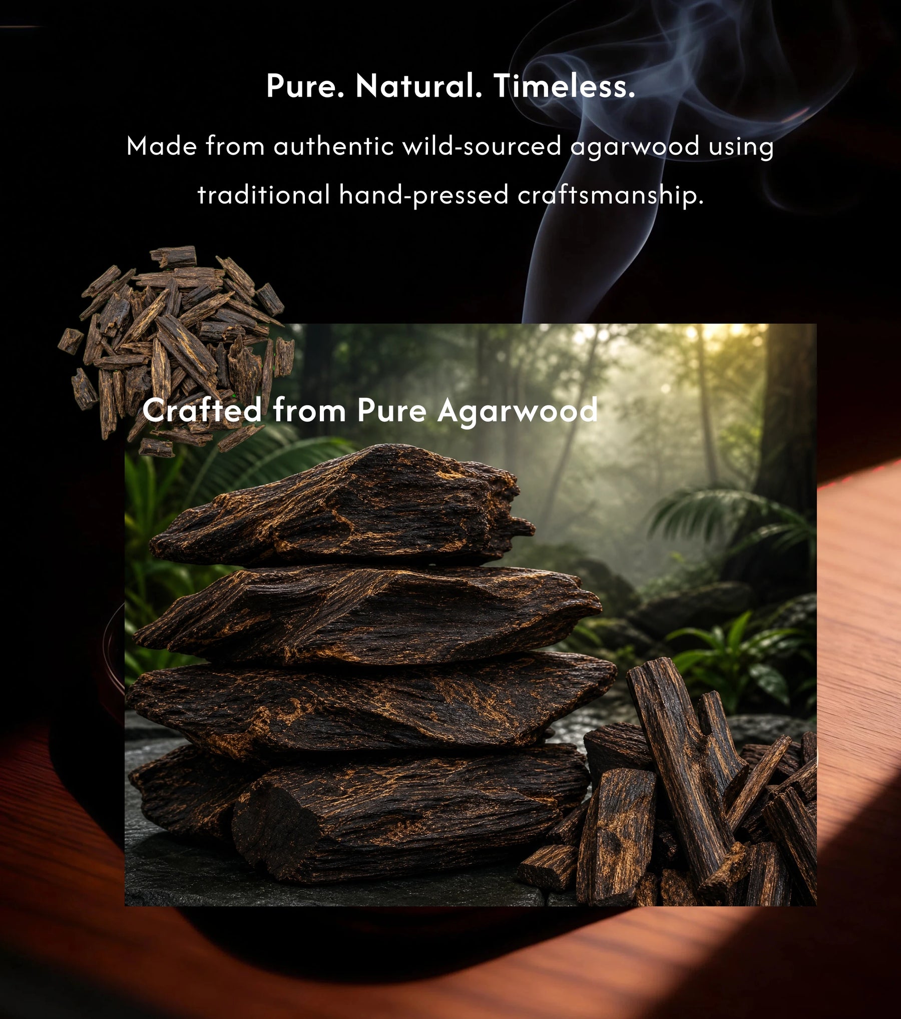 Success & Momentum – Horse Agarwood Tibetan Incense Slices description 3