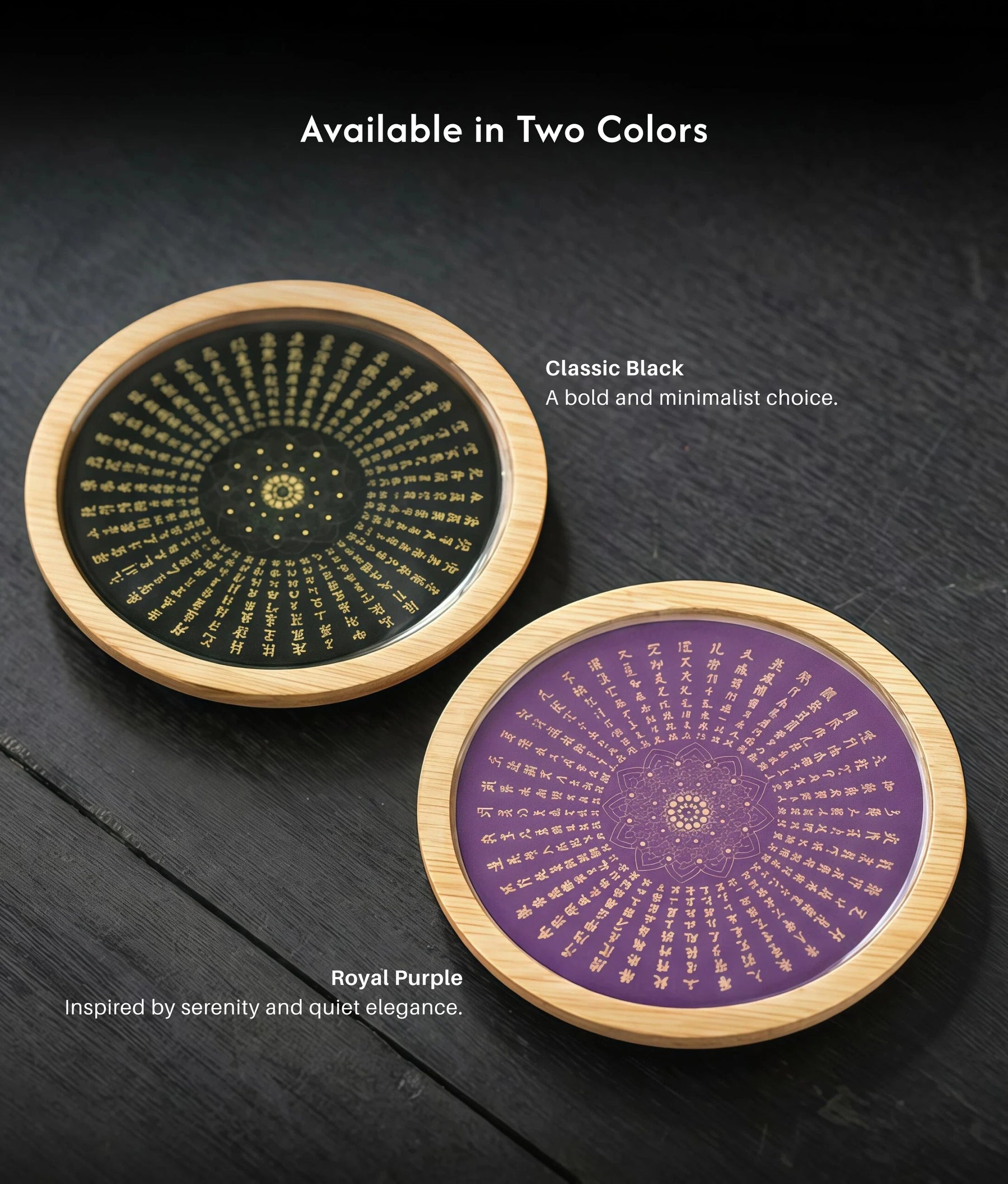 Stillness & Wisdom - Lotus Heart Sutra Incense Holder (Includes Incense Sticks) description 4