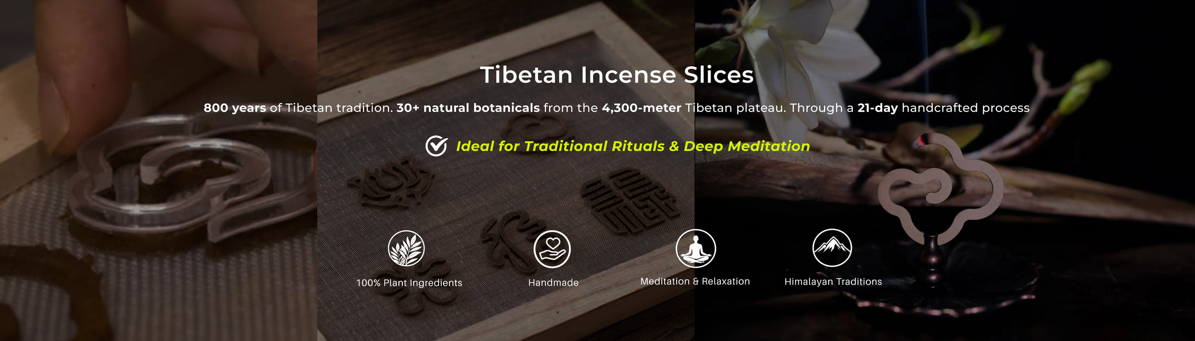 Tibetan Incense Slices