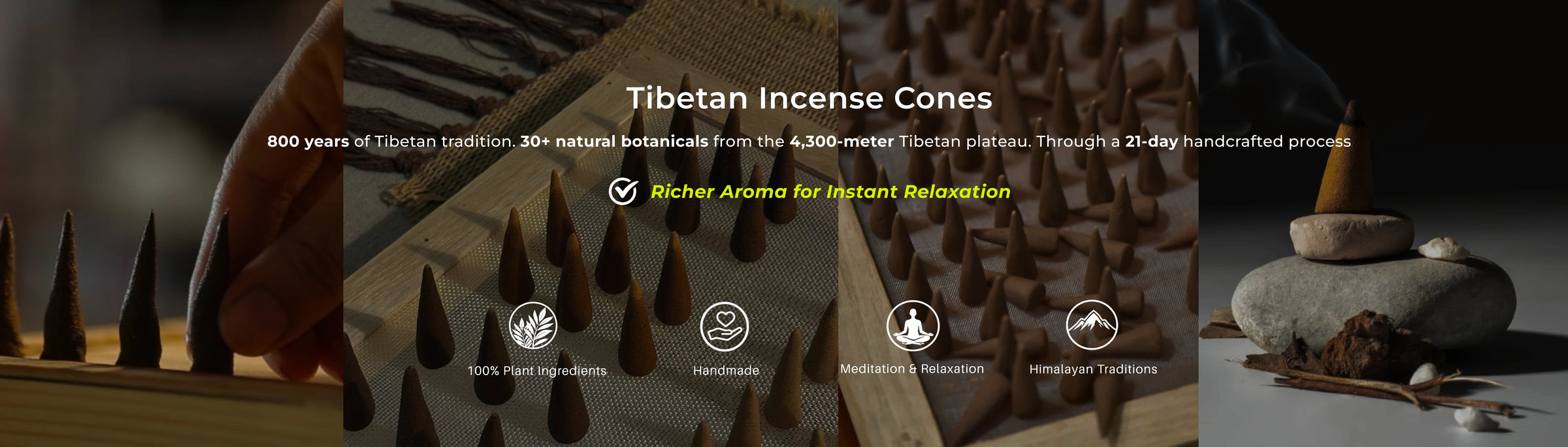 Tibetan Incense Cones