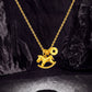 Wealth & Momentum – Lucky Horse Coin Necklace