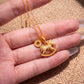 Wealth & Momentum – Lucky Horse Coin Necklace