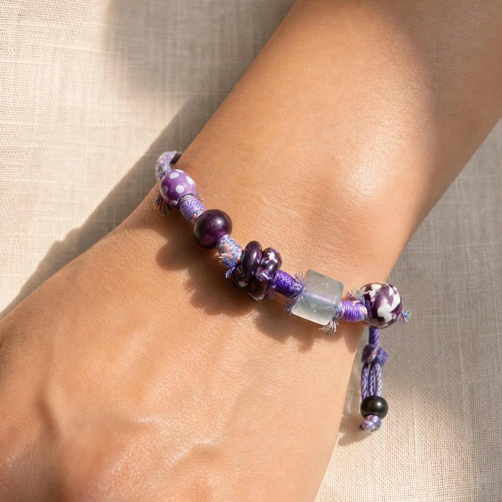 Wisdom & Intuition – Violet Dream Liuli Bracelet