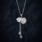 Protection & Peace – White Chalcedony Gourd Necklace