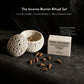 Balance & Clarity Burner Set (Includes Incense Slices) - Feng Shui White Lunar Incense Burner