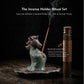 Manifestation & Momentum - Wishful Foal Ceramic Horse Burner Set (Includes Incense Sticks)