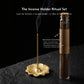 Purity & Awakening - Ultra-Slim Metal Lotus Burner Set (Includes Incense Sticks)