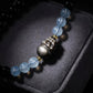 Prosperity & Fluidity – Pi Xiu, Aquamarine & Obsidian Talisman Strap