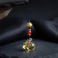 Wealth & Success – Citrine Money Bag Prosperity Talisman Strap