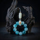 Clarity & Calm – Aquamarine & Hetian Jade Intention Strap