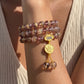 Wisdom & Intuition – Temple Incense Ash Liuli Mala Bracelet