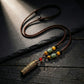 Protection & Blessing – Antique Brass Mantra Prayer Tube Necklace