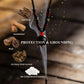 Protection & Grounding – Sacred Incense Bead Necklace
