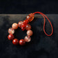 Vitality & Passion – Fire Element Red Crystal Pi Xiu Talisman Strap