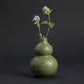 Protection & Peace - Green Gourd Ceramic Vase