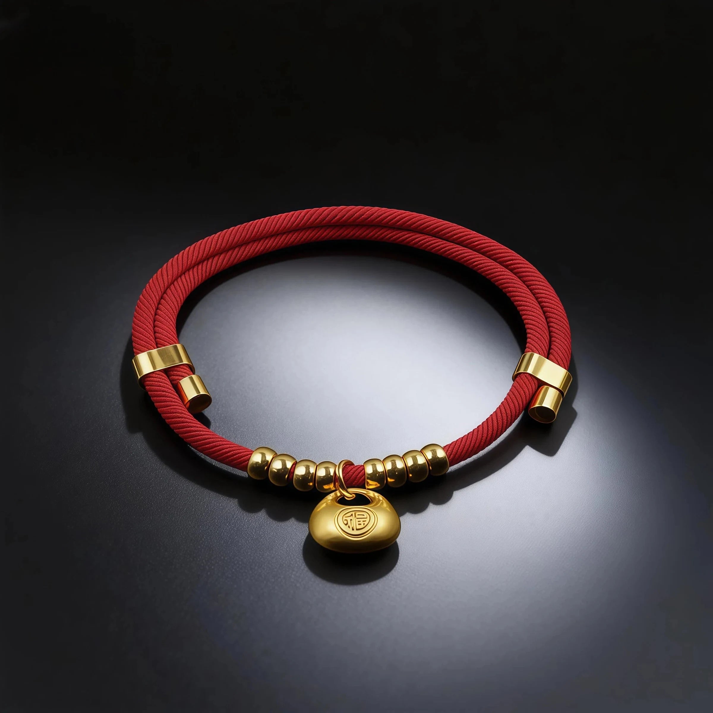 Blessing & Luck - Lucky Pouch Red String Pet Collar