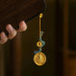 Abundance & Merit – Jambhala Yellow Wealth God Talisman Strap