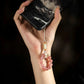 Radiance & Love – Strawberry Quartz & Sunstone Intention Strap