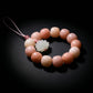 Serenity & Grace – Peach Bodhi Root & Lotus Talisman Strap